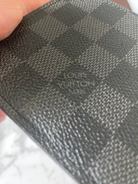 Louis Vuitton Brieftaschen: Portefeuille Multiple Louis Vuitton Damier Graphite – Gebraucht aus Gordola von amar61 5