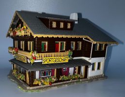 Vollmer -N, grosses Wohnhaus mit Sportgeschäft (47763)