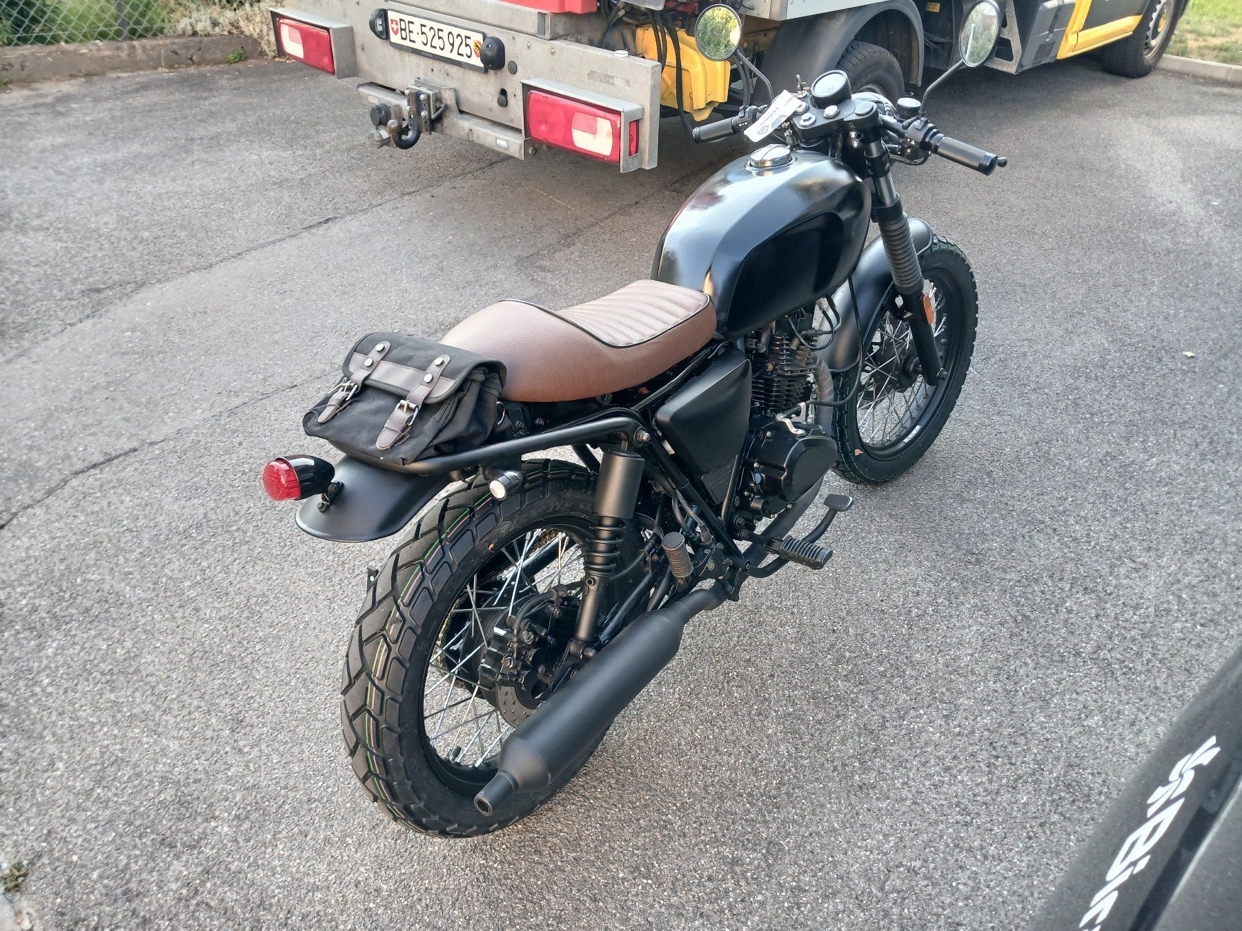 Brixton Motorcycles Route: Motorrad Brixton 125 schwarz 10106km – D'occasion à Heimberg par kayo508 1