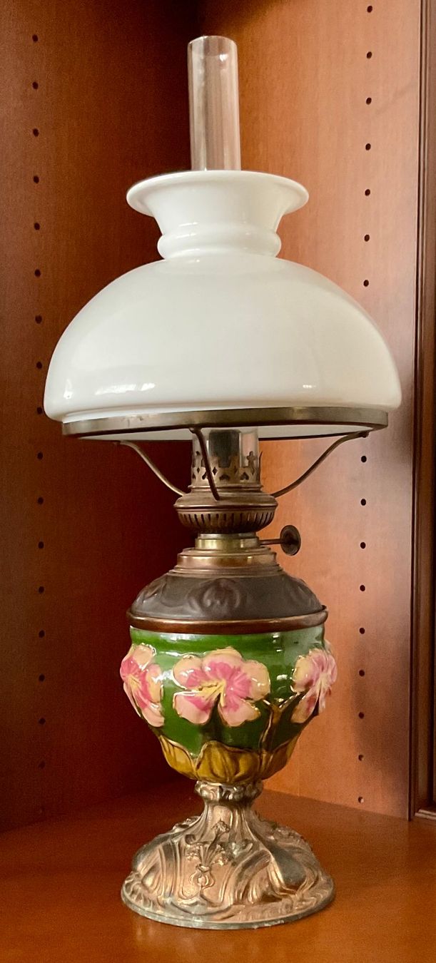Lampade: Petroleumlampe antik – Usato da Bottmingen venduto da dc8_t5w9