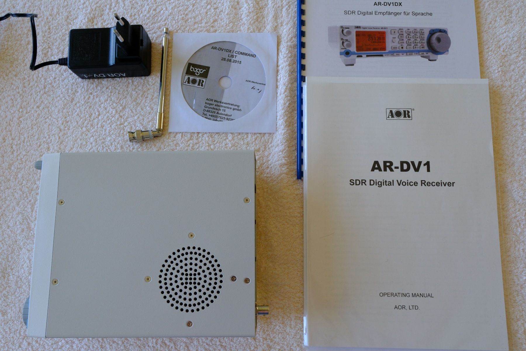 Radiocomunicazione: AOR AR-DV1 Funkempfänger /-scanner analog/digital – Usato da Zürich venduto da rovo62 7
