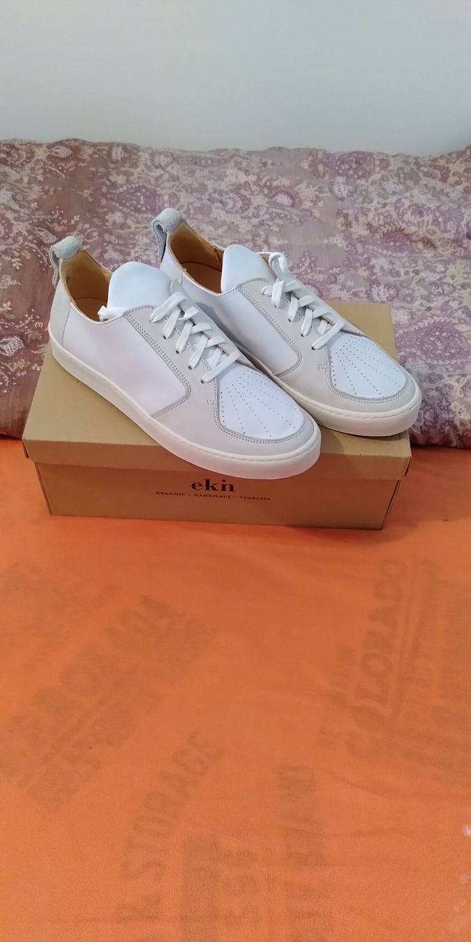 Scarpe da uomo: EKIN Argan Low Sneaker aus Leder, Weiss – Nuovo e nell'imballaggio originale da Zürich venduto da alessa88 4
