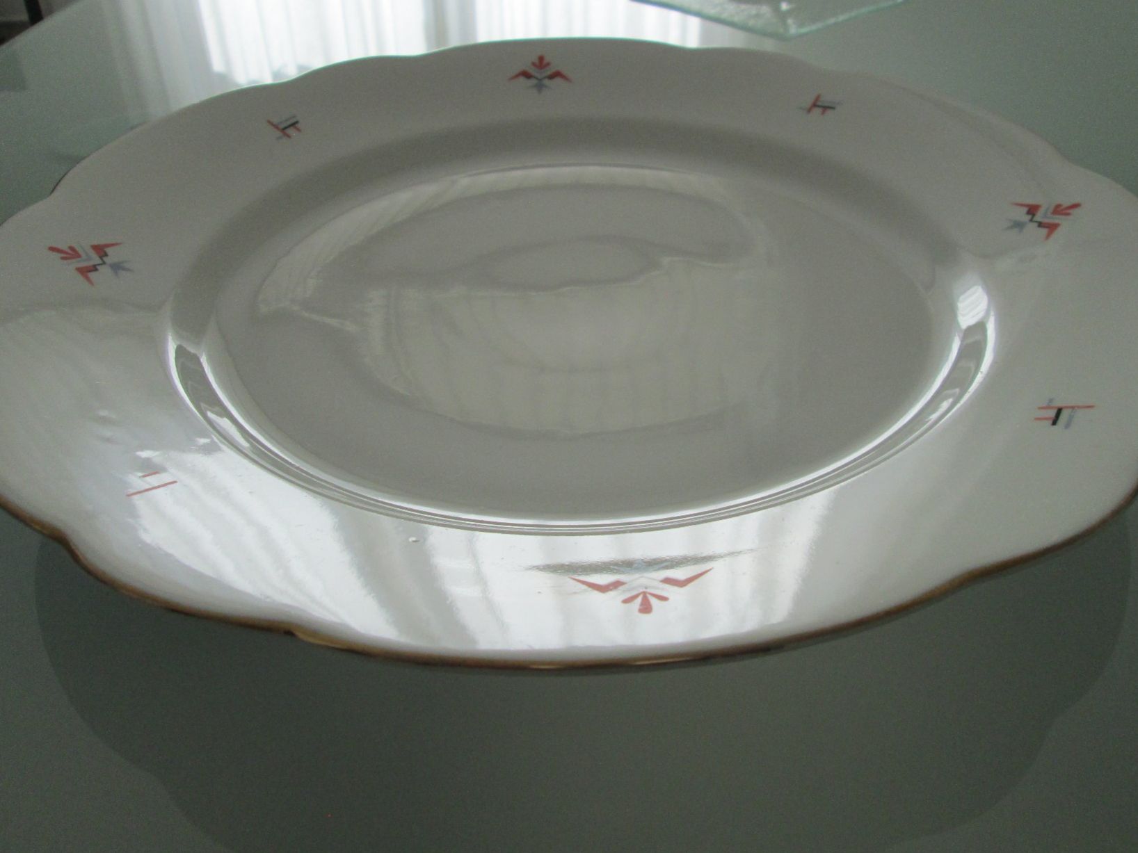 Assiettes: 2 Antik Grosse Teller Durchmesser 30 cm BAVARIA – D'occasion à Movelier par ddomenika 3