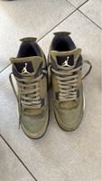 Jordan 4 Retro Olive Canvas, Top Zustand, Grösse 47.5