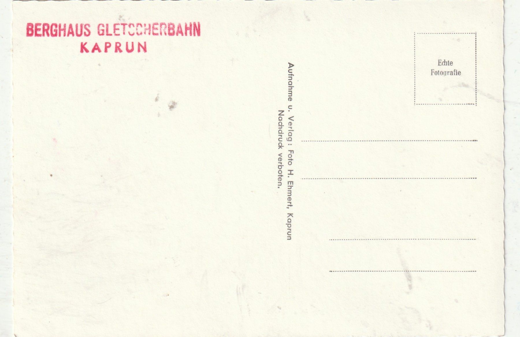 Cartes postales: Skiparadis  Gletscherbahn  Kaprun – D'occasion à Lumbrein par made02 1