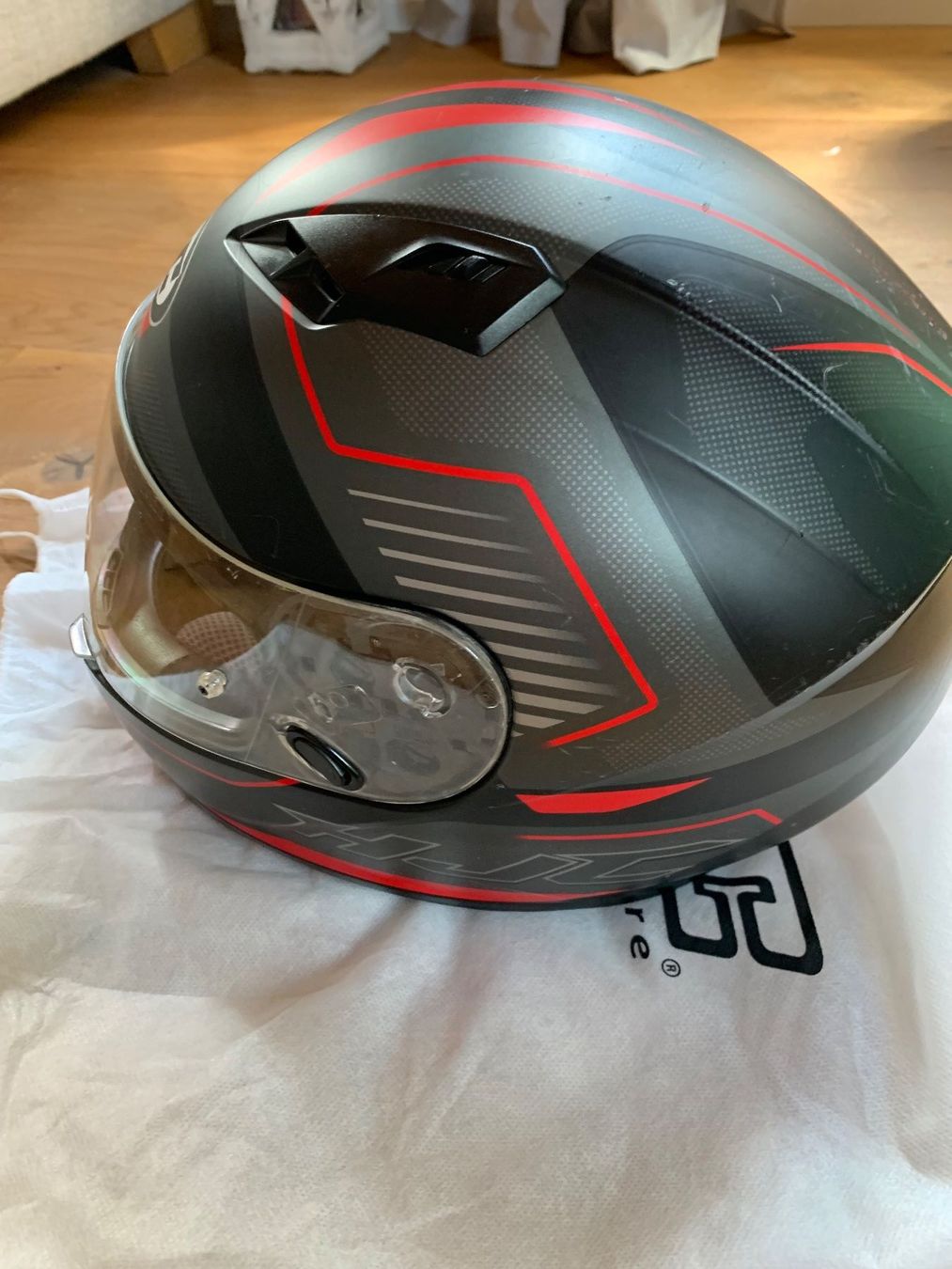 Caschi & visiere: HJC Motorradhelm, Töfflihelm, Grösse M – Usato da Flaach venduto da Rosatipi 1