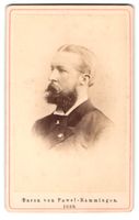 Fotografie Portrait Baron von Pawel-Ramm
