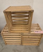 Holzkisten 3er Set Aufbewahrung natur gebraucht