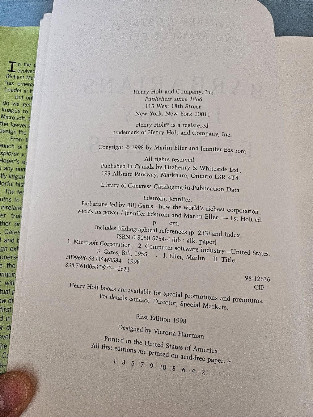 Libri: Livre "Barbarians Led by Bill Gates" - Microsoft Inside! – Usato da La Joux FR venduto da car_ck96 1
