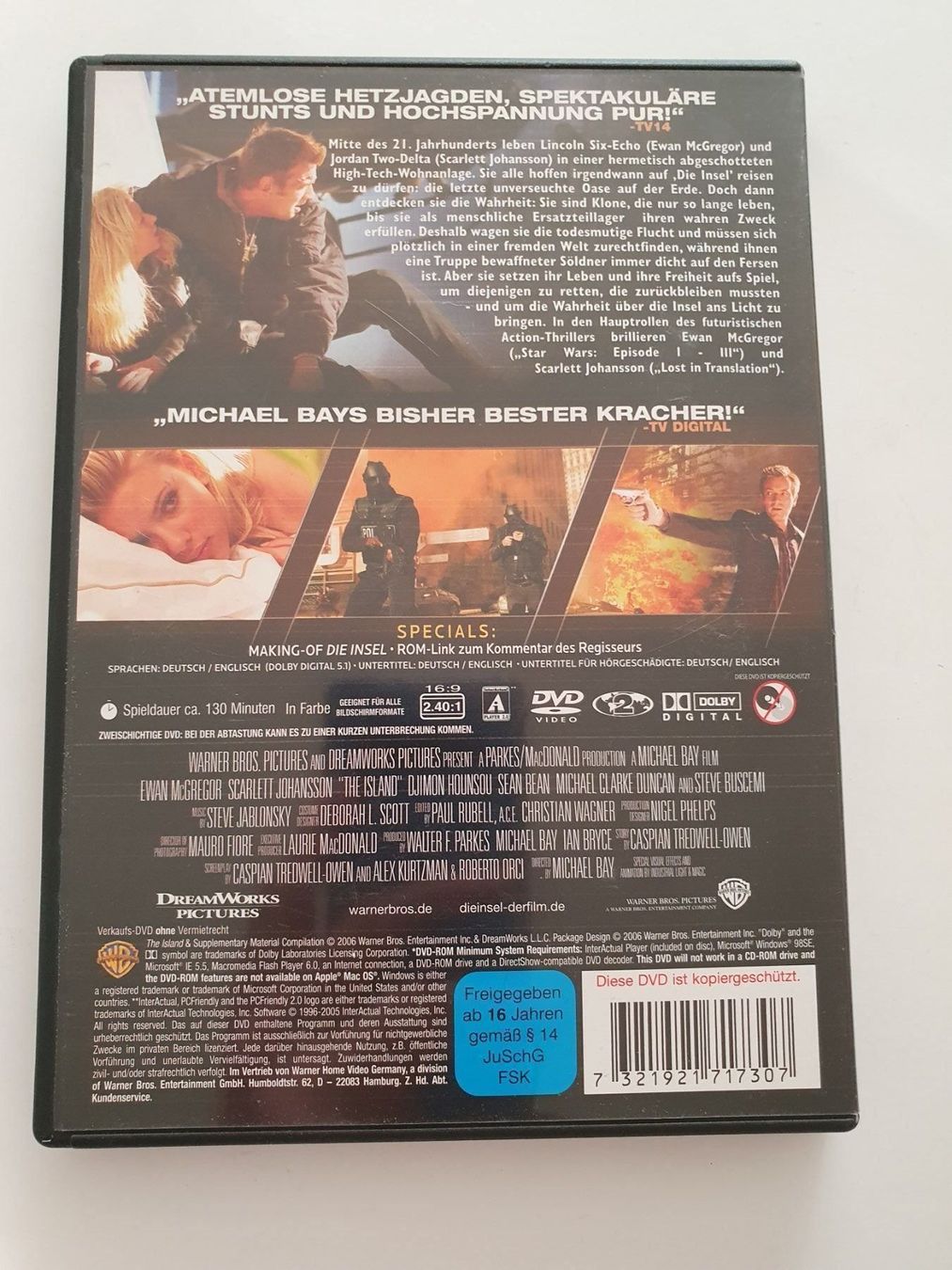 Tutti i DVDs: Die Insel - The Island – Usato da Oberdorf BL venduto da BaldenEagle 1