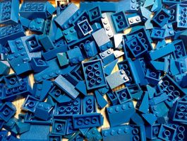 Lego 150 bleues Haus Dachteile -B99