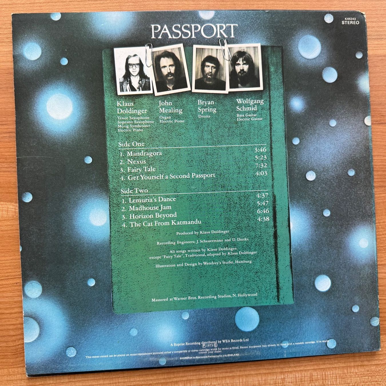 Dischi in vinile: PASSPORT - DOLDINGER – Usato da Zürich venduto da fehlton 1