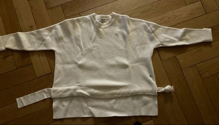 Coster Copenhagen Damenpullover Gr. S beige gestrickt