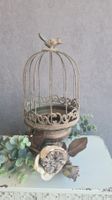 Shabby- chic Dekokäfig 2Teilig