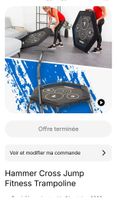 Hammer Cross Jump Fitness Trampoline occasion