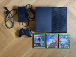 Xbox One mit Controller & 3 Spielen