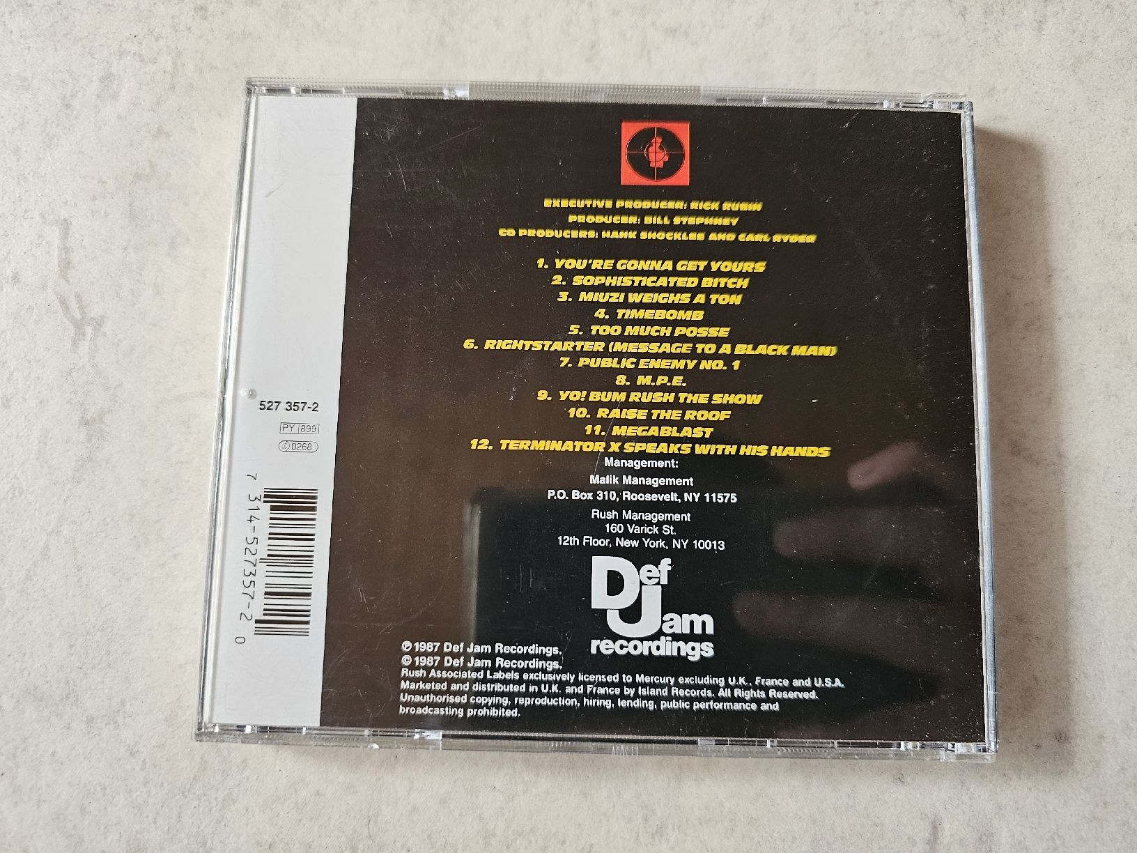 CD: Public Enemy  -  Yo! Bum Rush The Show – Usato da Schneisingen venduto da backstore24 1