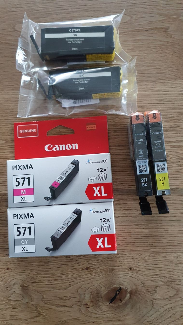 Canon Druckerpatronen & Toner: Canon Tintenpatronen – Neu und originalverpackt aus Mosnang von Wholli