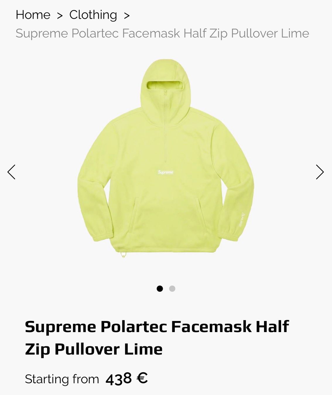 Maglioni & Felpe: Supreme fleece hoodie – Nuovo (secondo la descrizione) da Zürich venduto da wut_25df