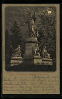 Mondschein-Lithographie Basel, St. Jacob