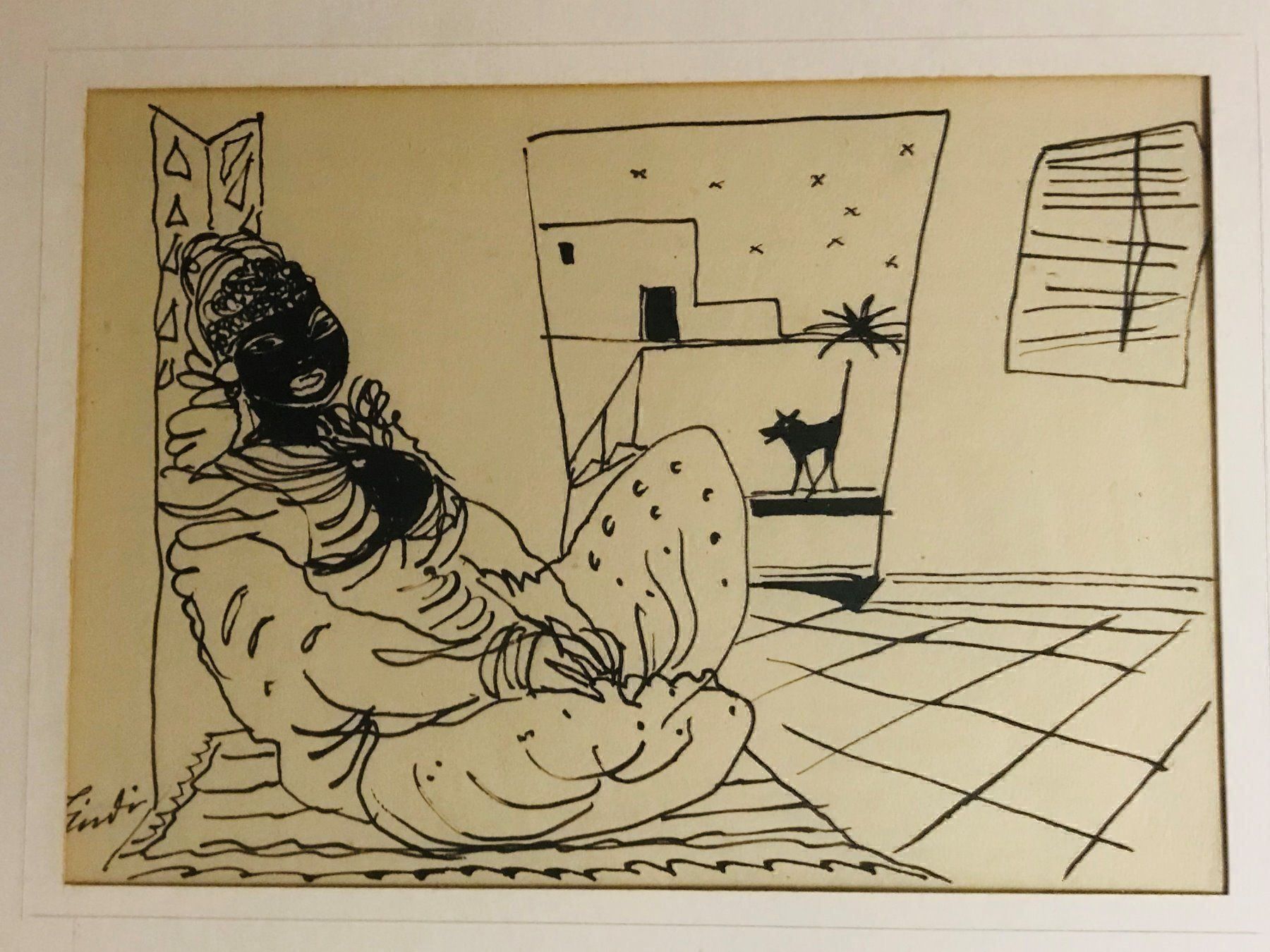 Dipinti: Lindi (Albert Lindegger) – Usato da Einsiedeln venduto da artgallery59 2