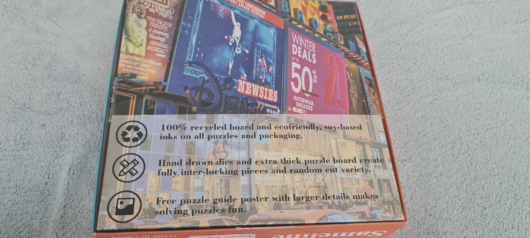Puzzles: Puzzle 1000 pièces Times Square Neuf – Neu und originalverpackt aus Epagny von Mjcee 1