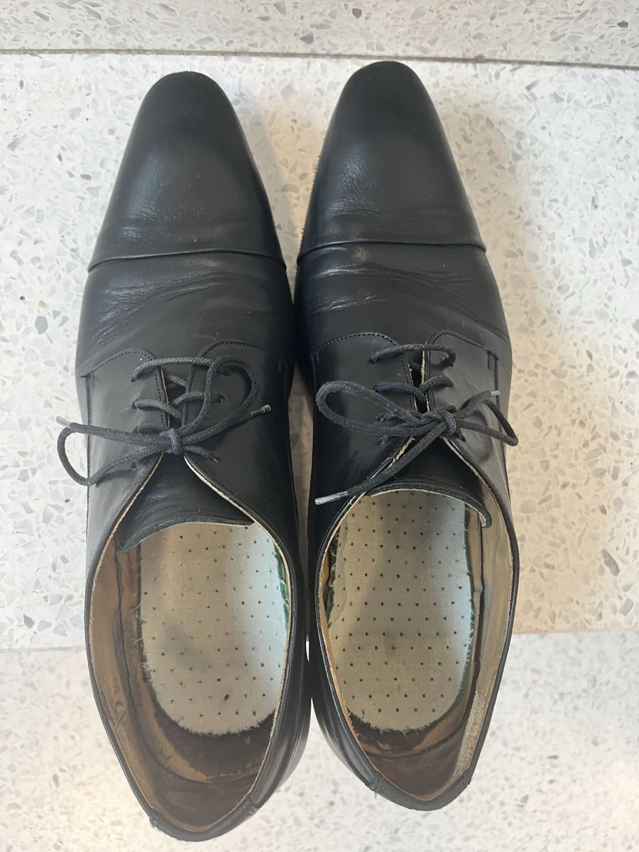 Chaussures hommes: Herrenschuhe Leder schwarz 42 – D'occasion à Luzern par Aldabema 6