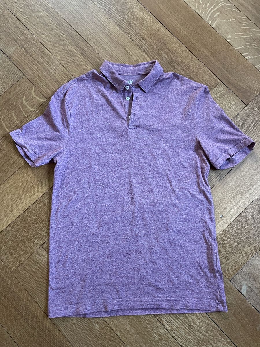 H&M Magliette Polo: H&M Poloshirt Slim Fit Grösse S – Usato da Basel venduto da Gundeli-25
