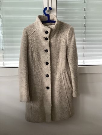 TAIFUN Coat / Jacke - Beige - Size 38-40 (medium/large)