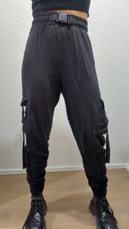 Pantalon de jogging noir à poches xs