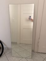 Standing mirror, bevelled edges, good condition