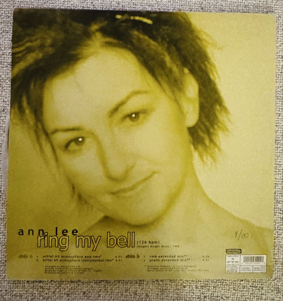 Vinyles: Ann Lee - Ring My Bell - 12" Maxi - 2000 – D'occasion à Rorbas par BlackstarRecords 1