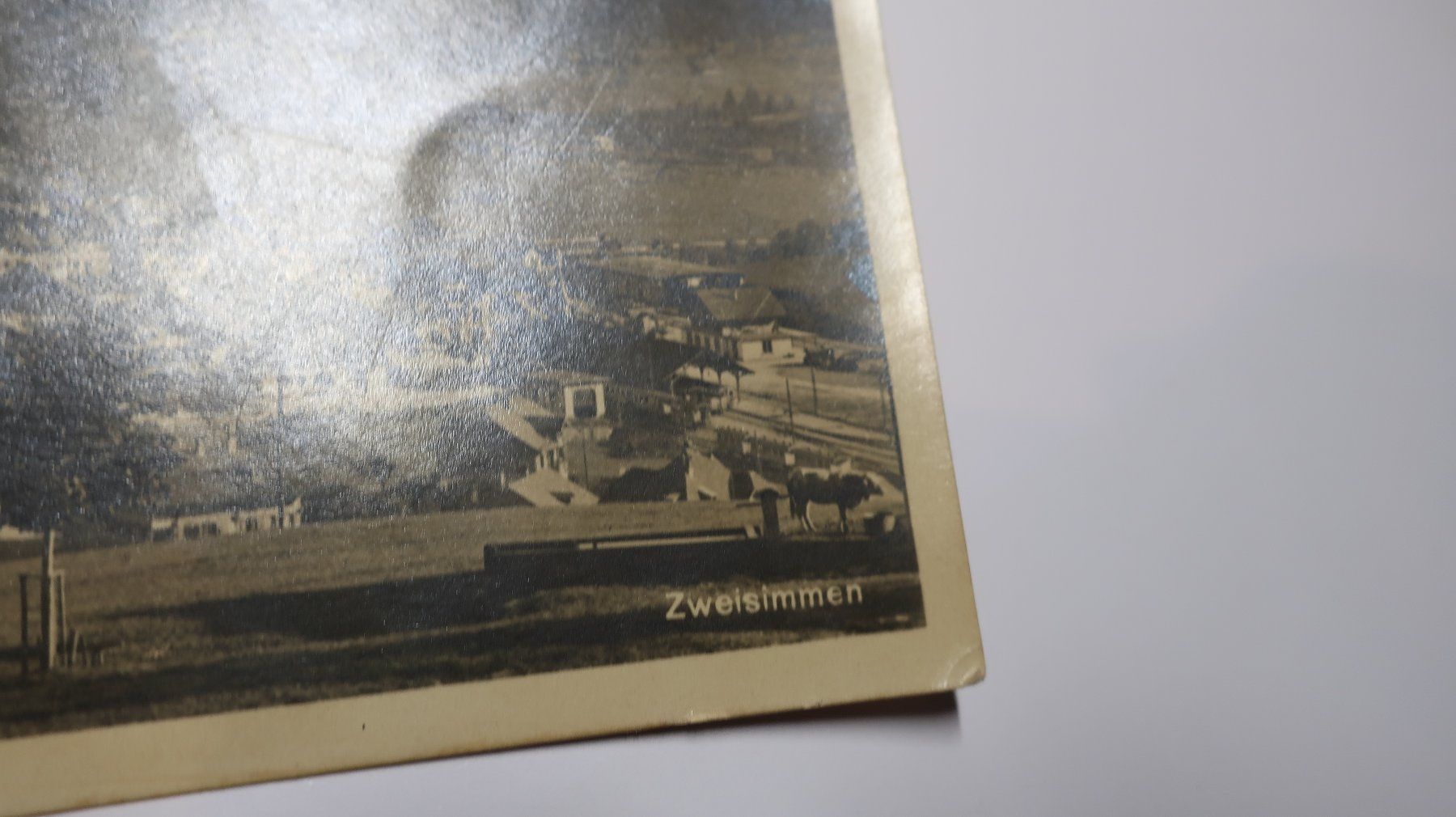 Ansichtskarten: Zweisimmen  1932 – Gebraucht aus Cormoret von Pascalll2001 5