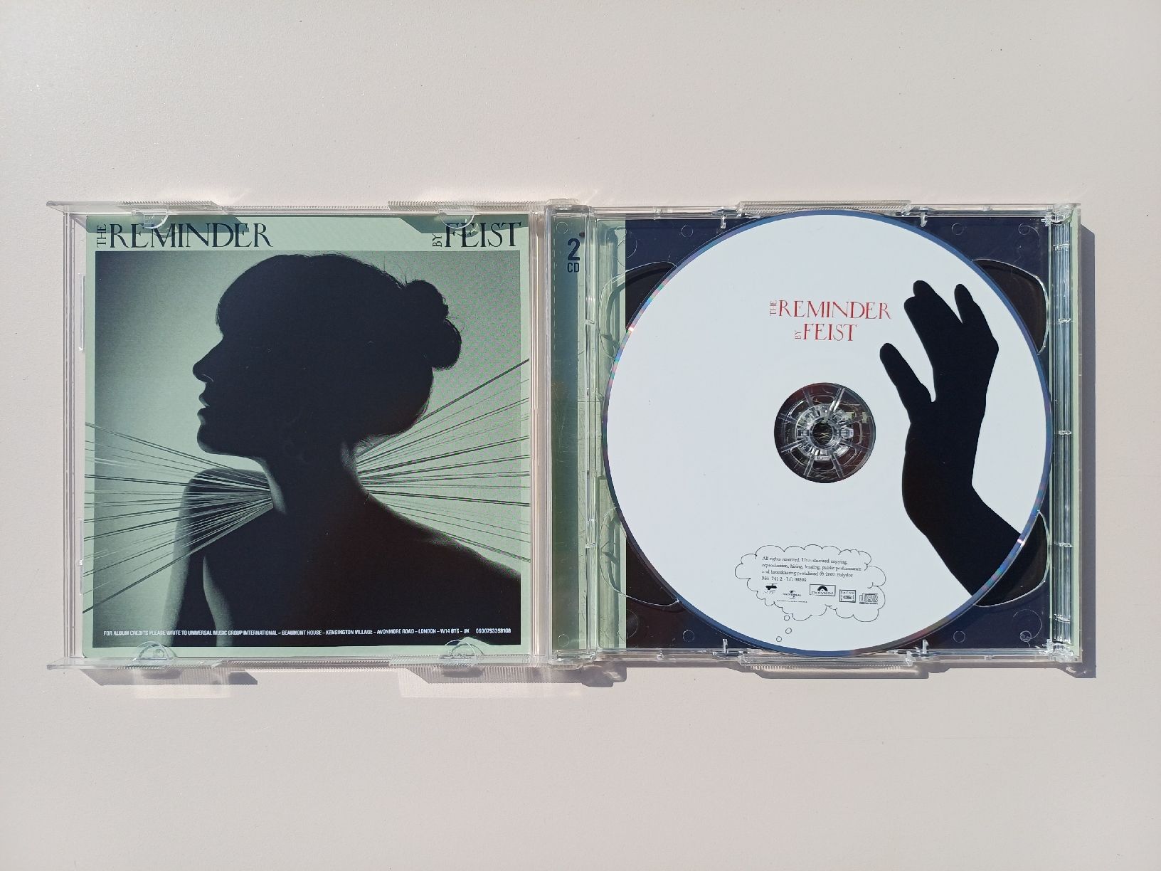 CD: Feist "The Reminder" + "Let it die" CDx2 – Nuovo (secondo la descrizione) da Begnins venduto da Drastic-Sound 2