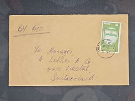 CL25 Enveloppe + Timbre Nigeria 1973