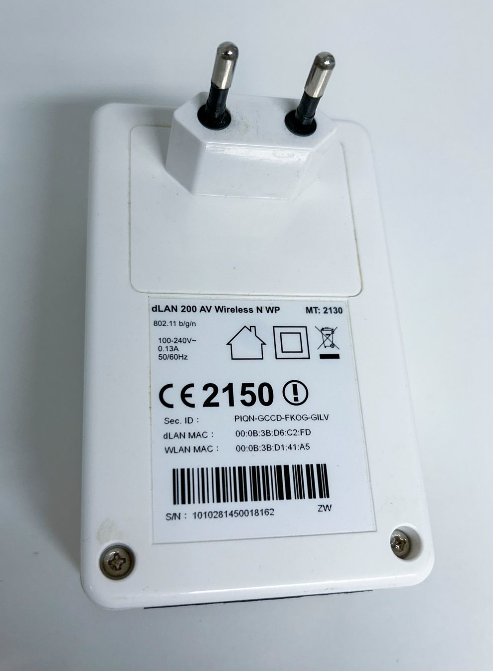 Devolo Unità & Adattatore: Devolo dLan 200 AV Wireless N WP Wifi – Usato da Fällanden venduto da Spielzeugfreak 1