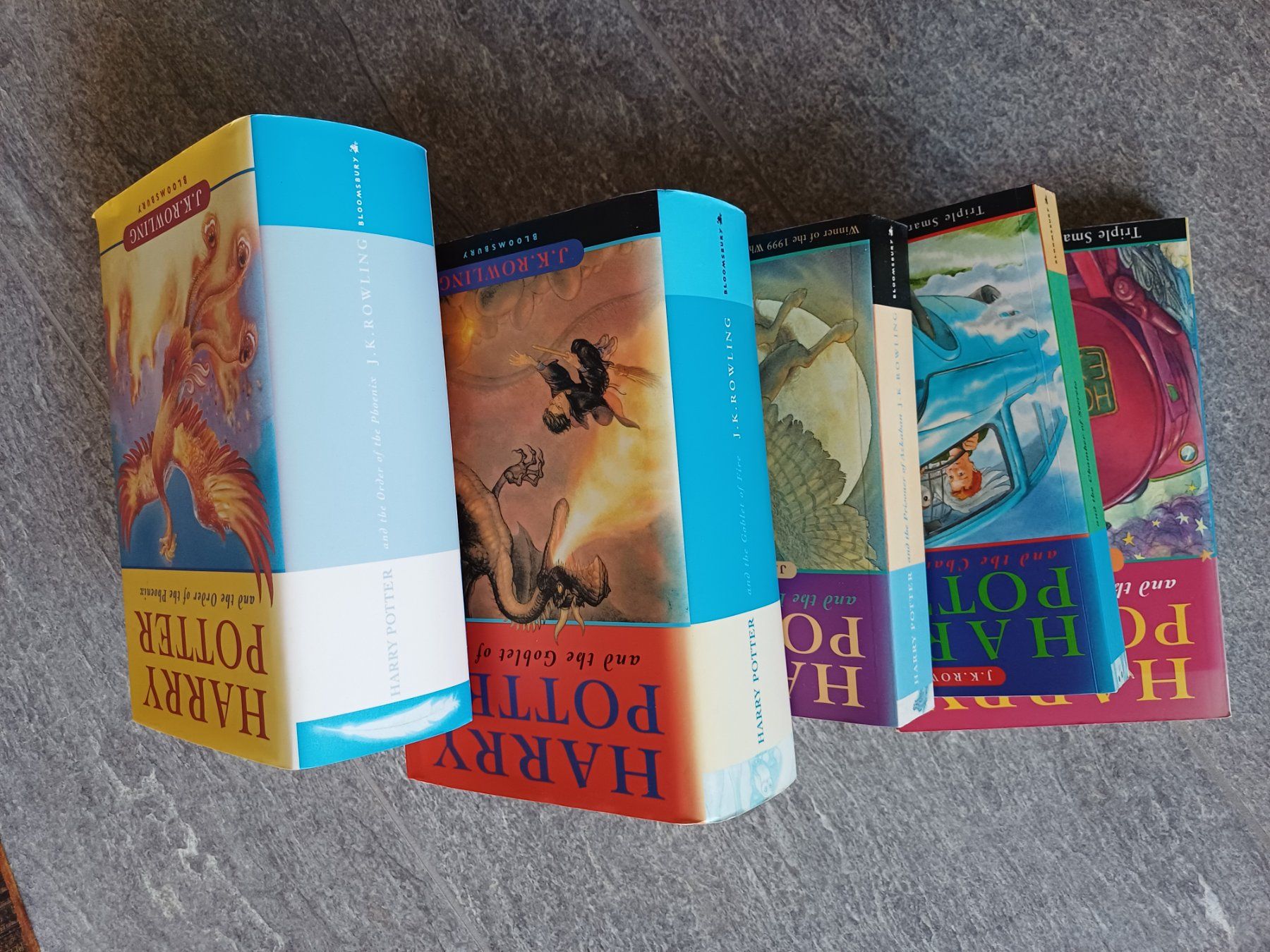 Bücher: 5 Bände Harry Potter – Gebraucht aus Hinteregg von gutesina 1