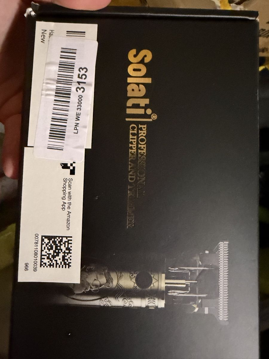 Rasierapparate & Rasierklingen: Solati Precision Beard Trimmer JY-D001 neu – Neu und originalverpackt aus Flamatt von Vm_t 1