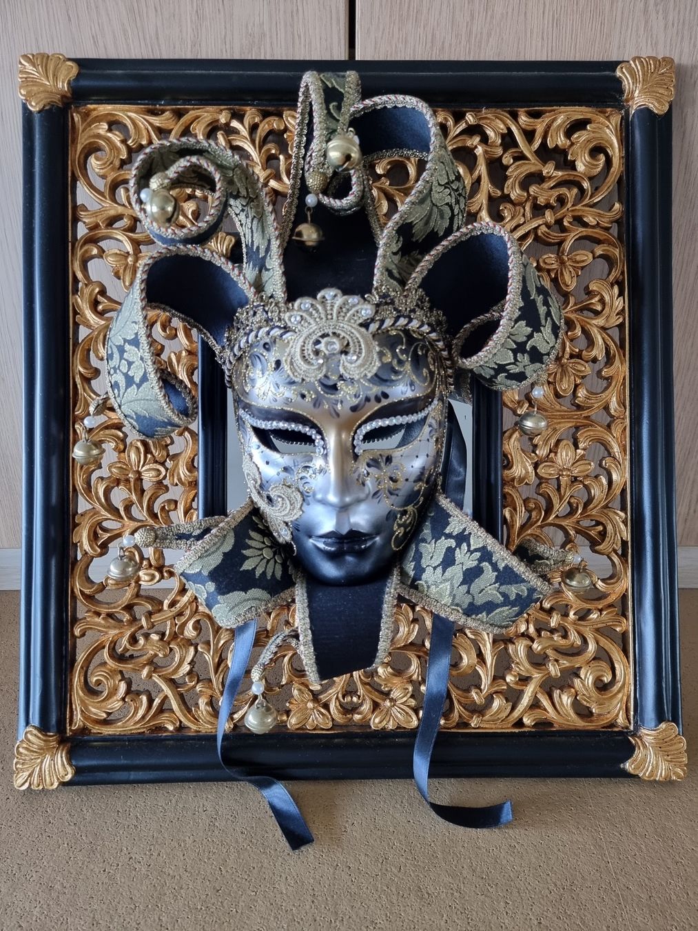 Maschere: Masque de Venise dans cadre – Usato da St-Gingolph venduto da GoldenKeys 1