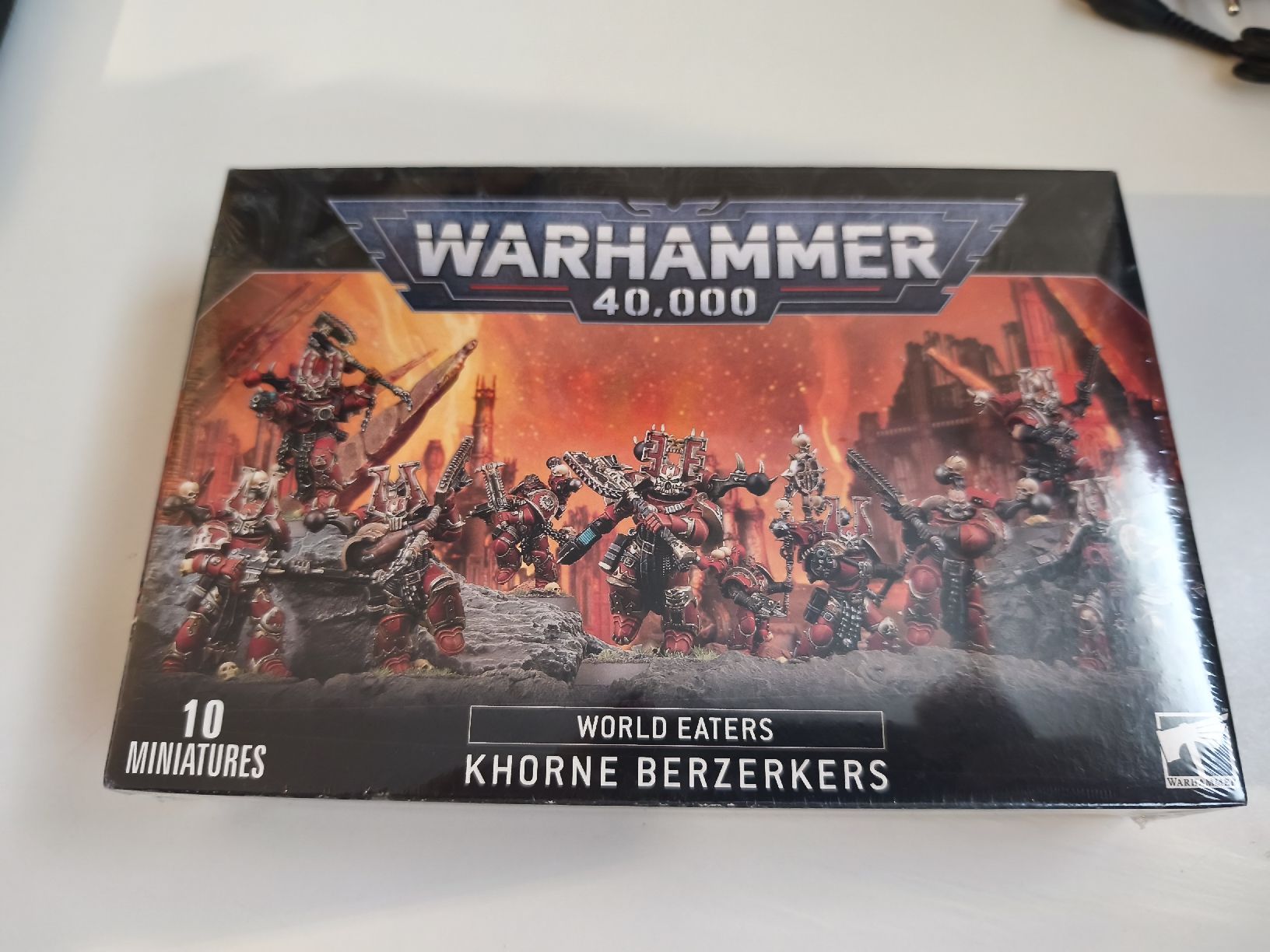 Modellbausätze & Standmodelle: Warhammer 40.000 World Eaters Khorne Berzerkers – Neu und originalverpackt aus Münchenstein von Krumi94