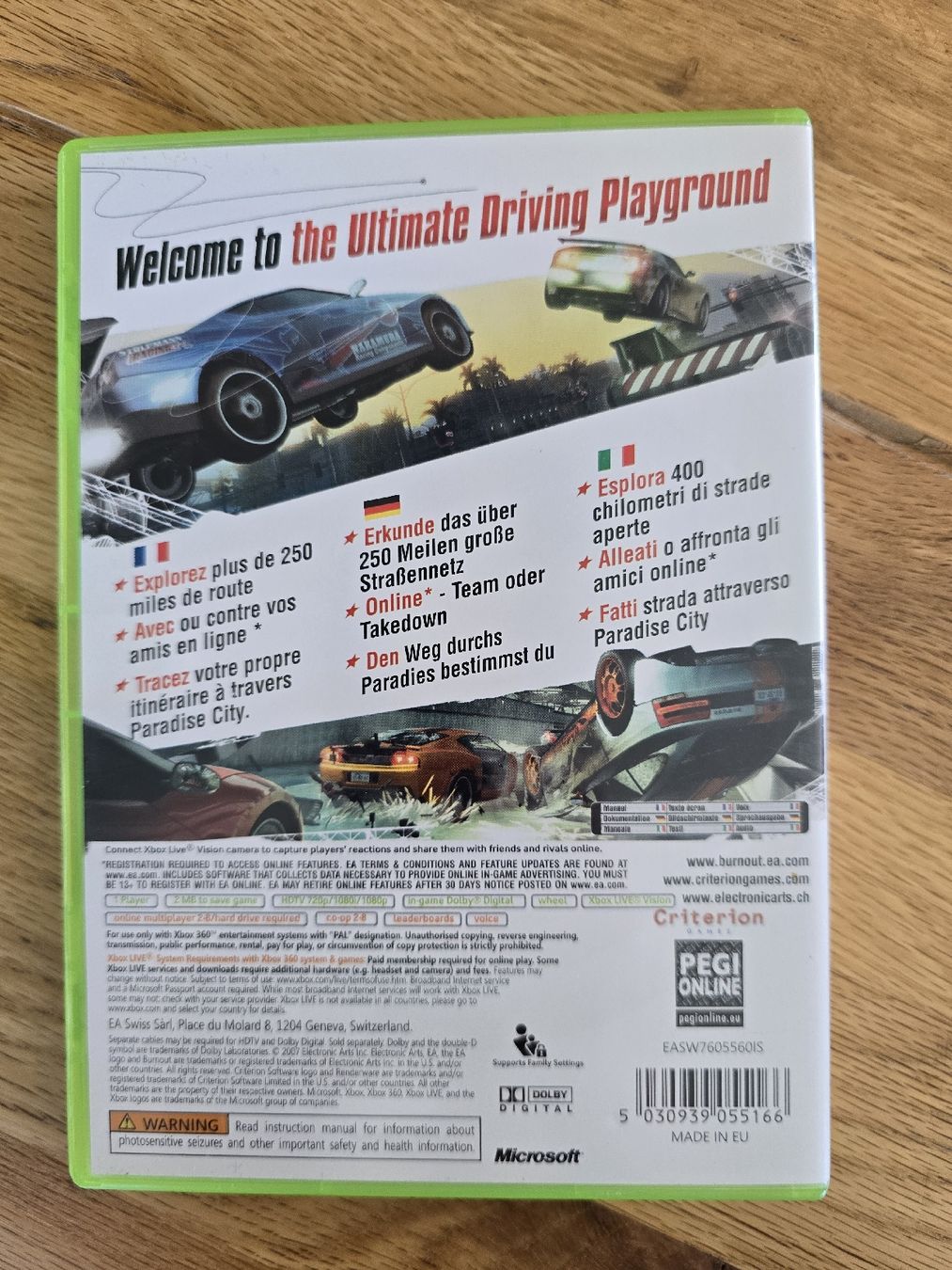 Giochi: Burnout Paradise (XBOX 360) – Usato da Arisdorf venduto da slangel 1