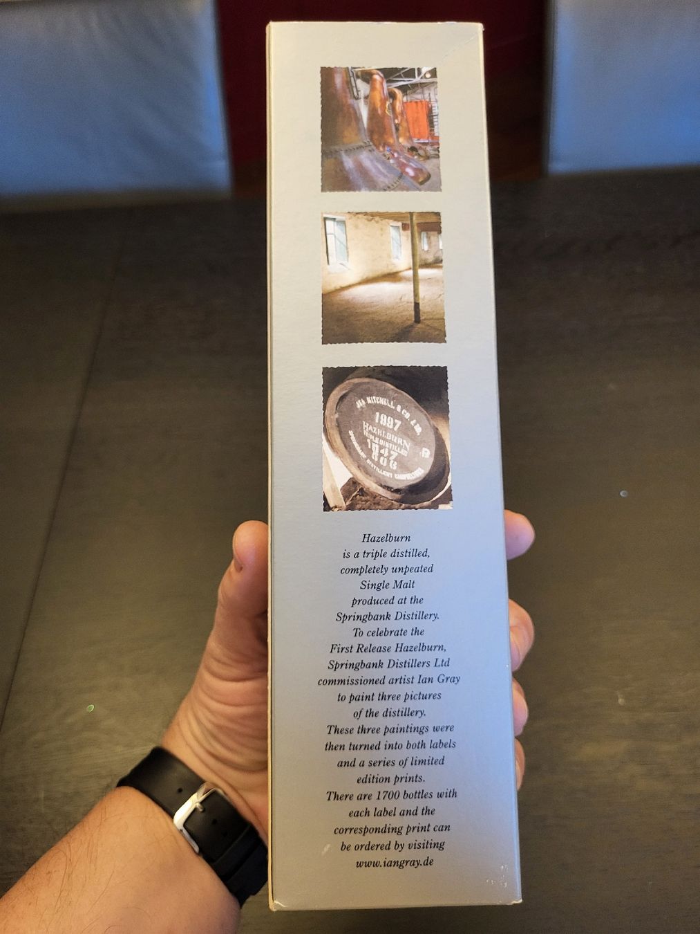 Bevande alcoliche: Hazelburn 8 y First Edition Absolute Rarität! – Nuovo e nell'imballaggio originale da Zürich venduto da Meziefinder 2
