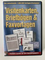 PC Vorlagen Visitenkarten und Briefbögen