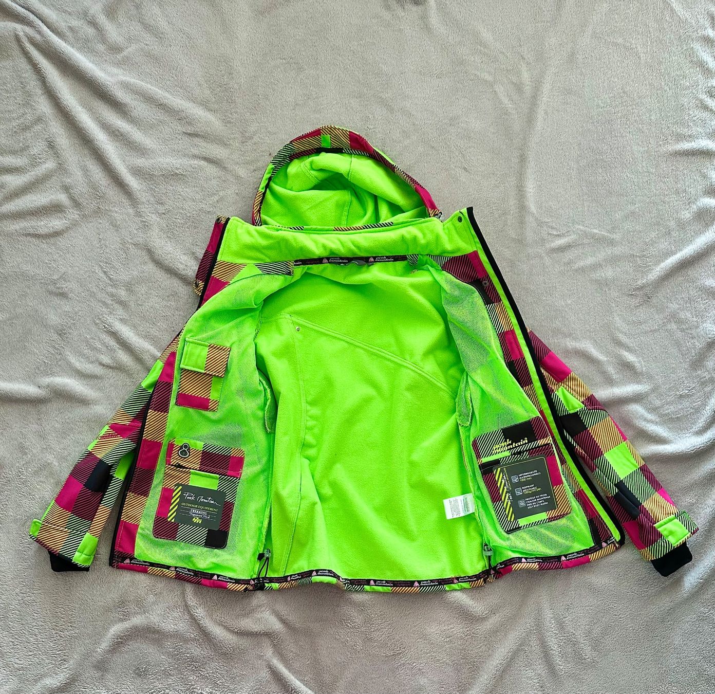 Giacche: Neu Softshelljacke Outdoorjacke PEAK MOUNTAIN GR. L – Nuovo (secondo la descrizione) da Emmenbrücke venduto da little.treasures 3