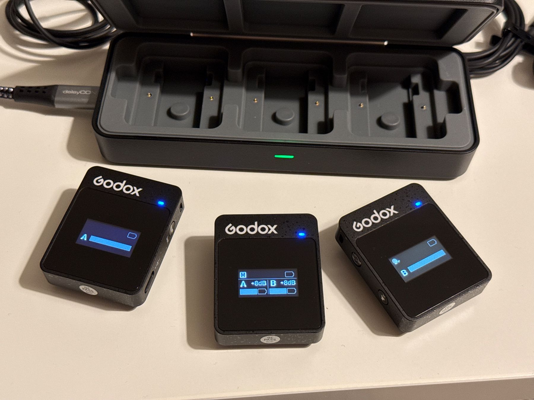 Godox Microfoni: Godox MoveLink II M2 Wireless Microphone System – Usato da Basel venduto da rob_vx5t 1
