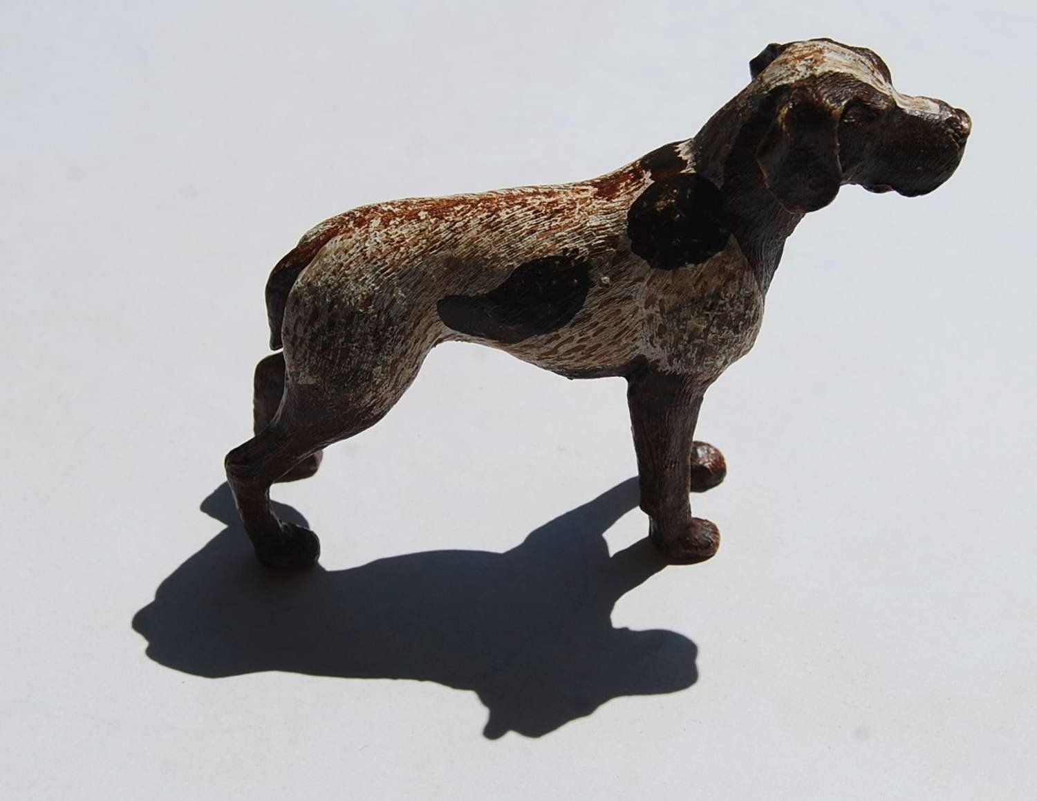 Statuette: 7 verschiedene Hundefiguren, Terrakotta bemalt – Usato da Rüfenacht BE venduto da Toro06 5