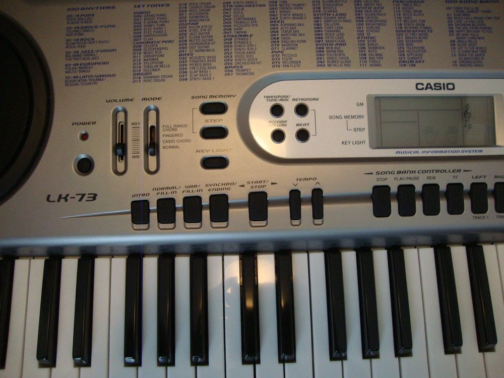 Casio lk best sale 73 keyboard price