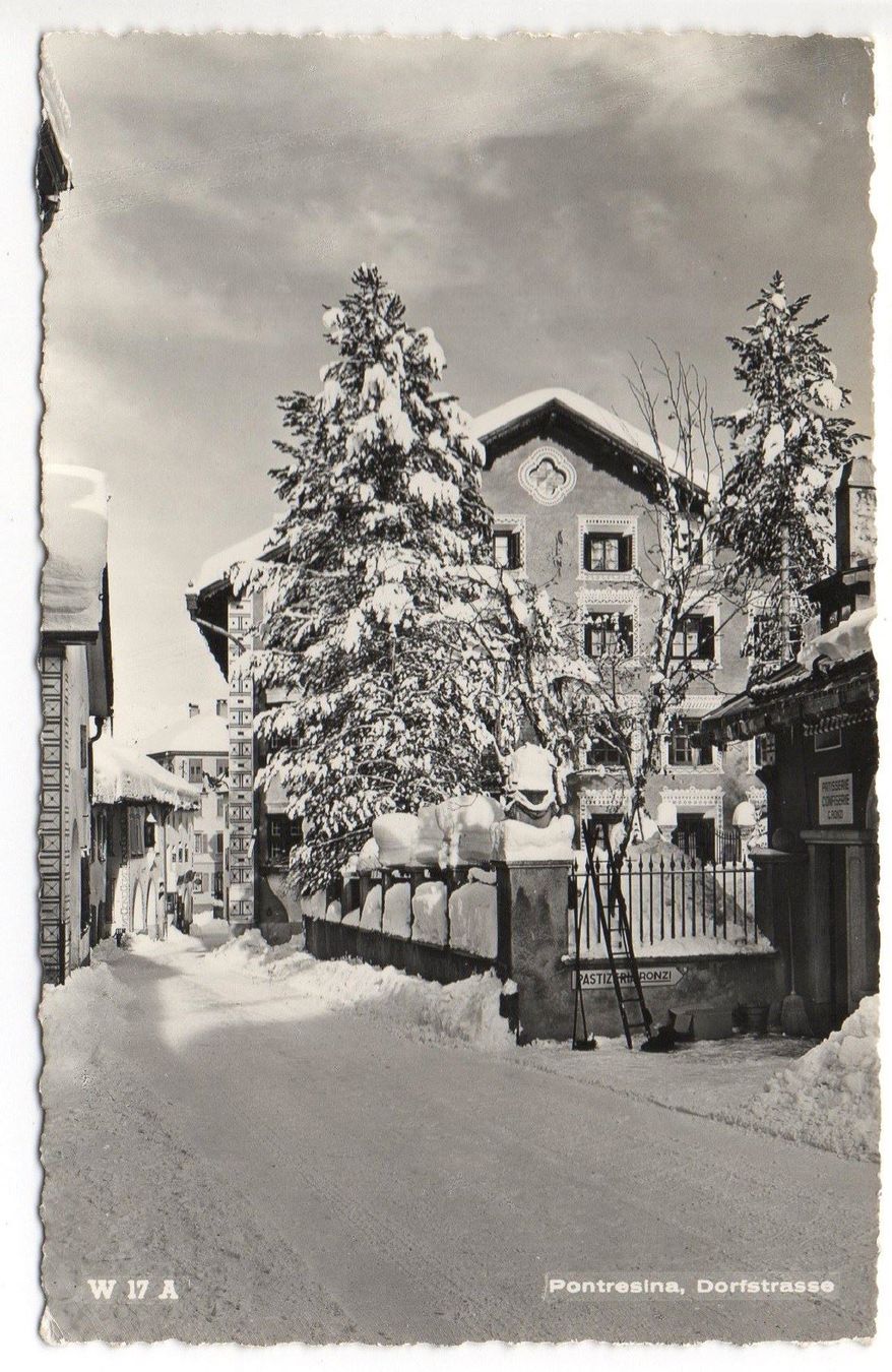 Cartes postales: PONTRESINA Dorfstrasse – D'occasion à Jona par philajona