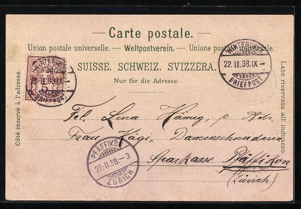 Cartoline postali: Litho Winterthur, Ortsansicht, Bahnhof u – Usato da Berlin venduto da bartko-reher 1