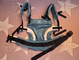 Babytrage Manduca blau gebraucht guter Zustand
